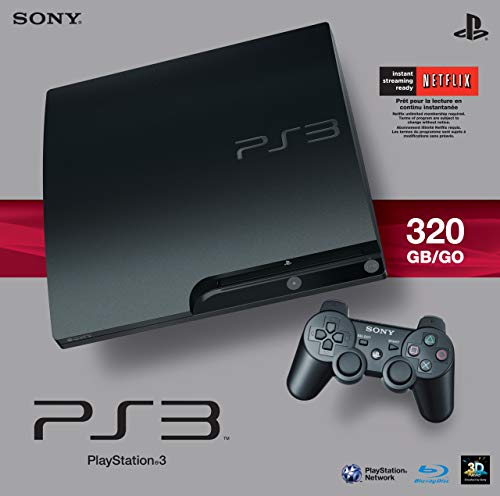 Refurbished Sony PS3 Slim 320GB Charcoal Black Console