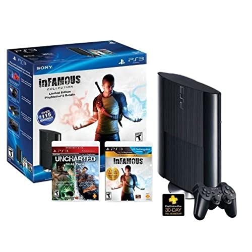 PS3 Bundle: 250GB Console, Extra Controller, Uncharted Game