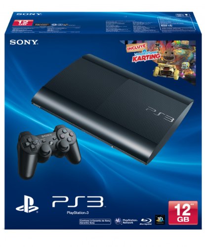 Black PS3 Super Slim 12GB Console