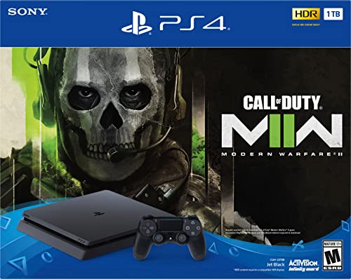 PS4 Console with Call of Duty Modern Warfare II