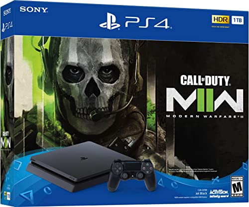 PS4 Console with Call of Duty Modern Warfare II