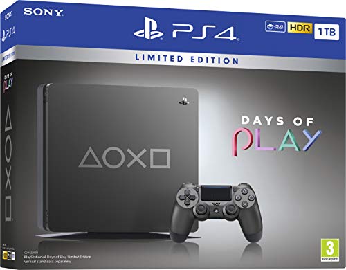 Limited Edition Steel Black 1TB PS4 Console Game