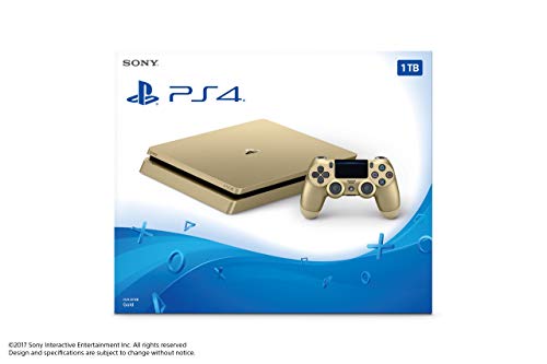 Renewed PlayStation 4 Slim 1TB Gold Console