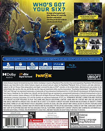 Rainbow Six Extraction - PS4 & PS5