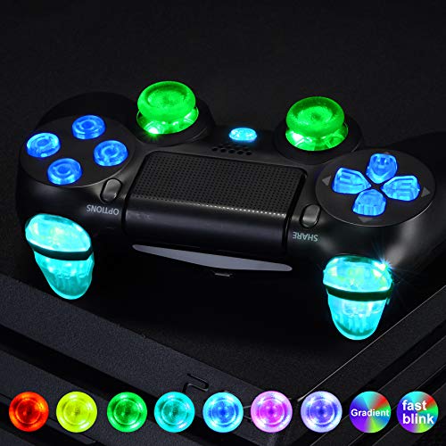 Colorful LED Button Kit for PS4 Controller