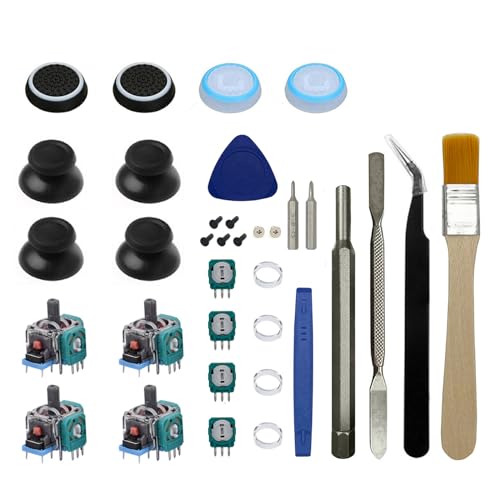4pcs Analog 3D Joystick Thumbstick Repair for PS4