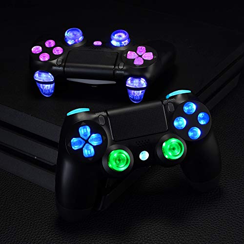 Colorful LED Button Kit for PS4 Controller
