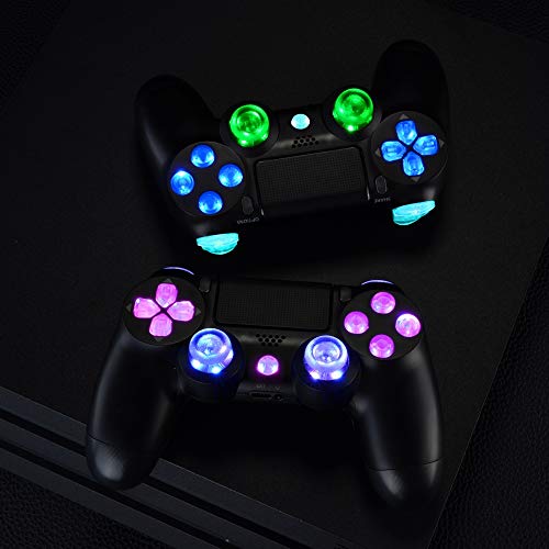 Colorful LED Button Kit for PS4 Controller