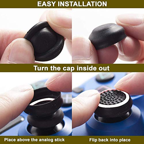 4pcs Analog 3D Joystick Thumbstick Repair for PS4