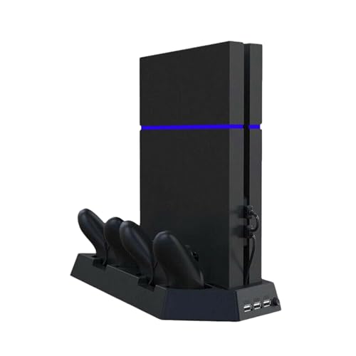 PS4 Cooling Station with Controller Charging Docks & USB Hub