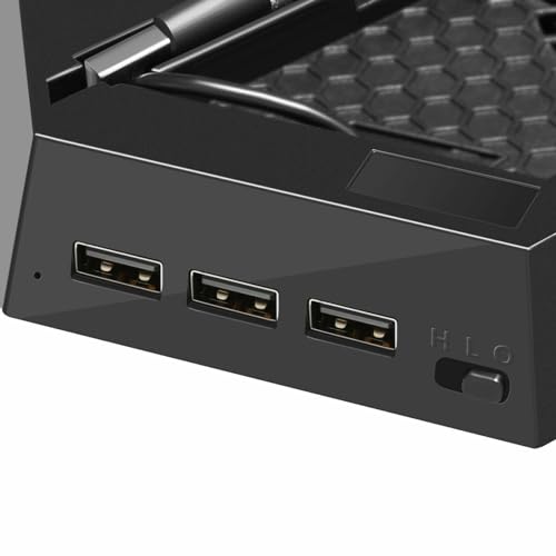 PS4 Cooling Station with Controller Charging Docks & USB Hub