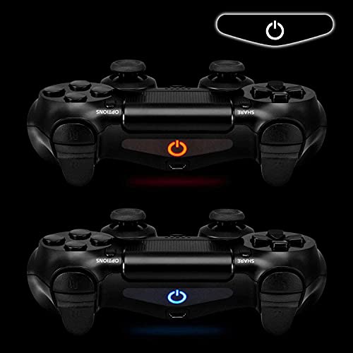eXtremeRate Color Art LED Stickers for PS4 Controllers