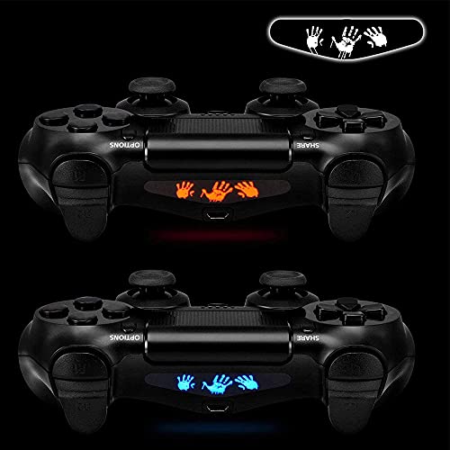 eXtremeRate Color Art LED Stickers for PS4 Controllers