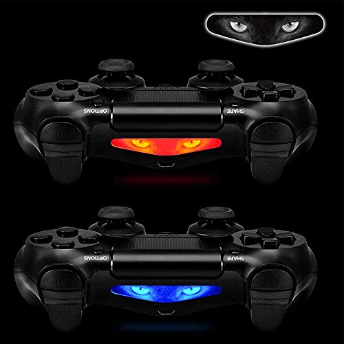 eXtremeRate Color Art LED Stickers for PS4 Controllers