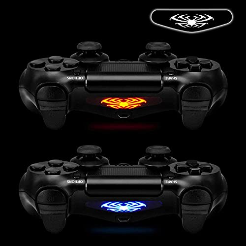 eXtremeRate Color Art LED Stickers for PS4 Controllers