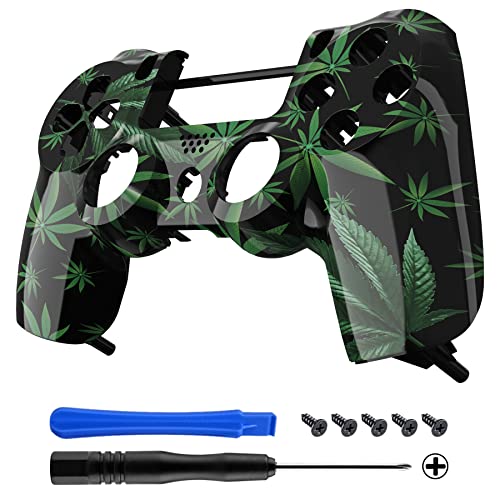 Green Weeds Faceplate Cover for PS4 Controller