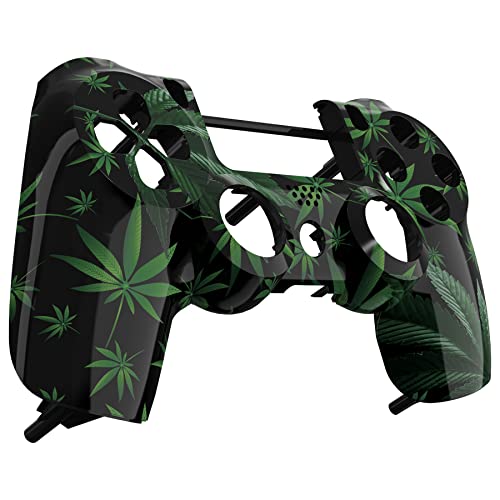 Green Weeds Faceplate Cover for PS4 Controller