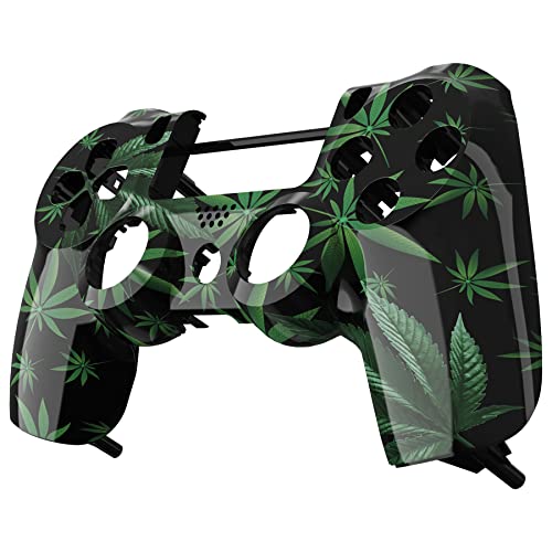 Green Weeds Faceplate Cover for PS4 Controller