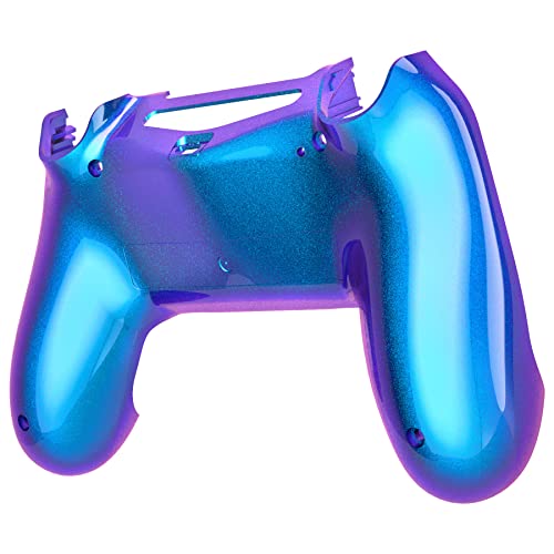 Chameleon Purple Blue PS4 Controller Back Shell Cover