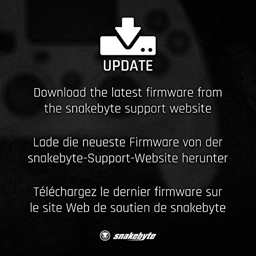 Snakebyte Wireless Gamepad Controller for PS4 - Lag-Free