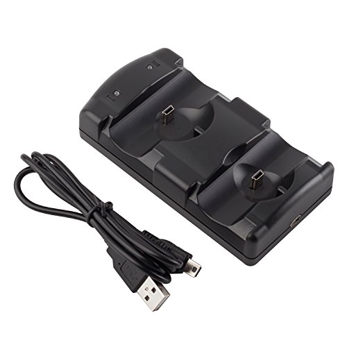 PS3 Controller Charging Dock Station with LED Indicator