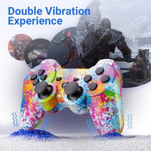 2 Pack Wireless PS3 Controllers with Motion Sensor