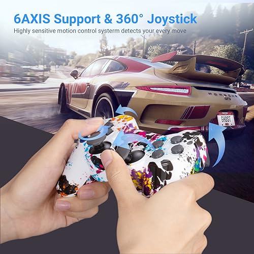 2 Pack Wireless PS3 Controllers with Motion Sensor