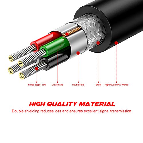 10Ft Charger Cable for PS3 Controller + Magnetic Ring
