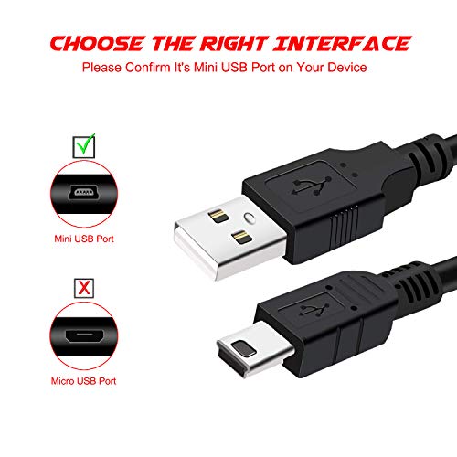 10Ft Charger Cable for PS3 Controller + Magnetic Ring