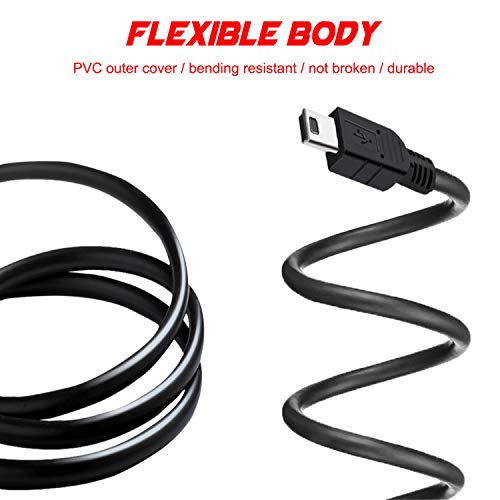 10Ft Charger Cable for PS3 Controller + Magnetic Ring