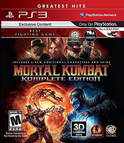 Mortal Kombat Komplete Edition for Playstation 3