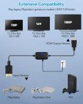PS2 HDMI Adapter 1080P Picture Quality Converter Sony