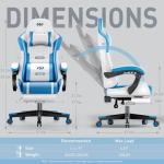 Ergonomic Gaming Chair with Headrest and Lumbar Support