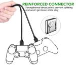2 Pack 10ft Charging Cables for PS4 & Xbox
