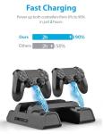 PS4 Vertical Stand - Cooling Fan Charger Station