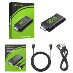 LiNKFOR PS2 to HDMI Converter with 3.5mm Audio