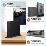 Younik Vertical Stand for PS4 Slim, Cooling Vents