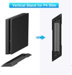 Younik Vertical Stand for PS4 Slim, Cooling Vents