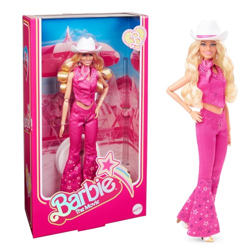 Barbie Margot Robbie Movie Doll in Pink Western Outfit