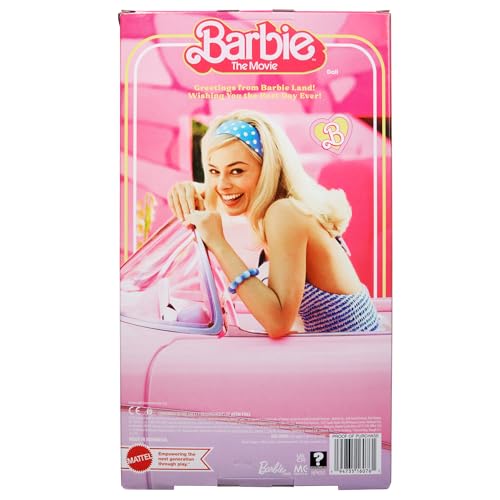 Barbie Margot Robbie Movie Doll in Pink Western Outfit