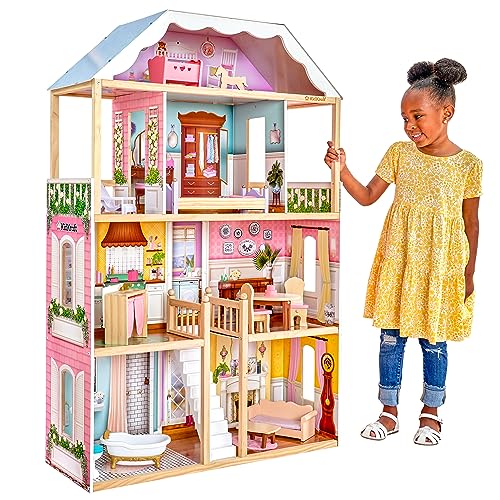 Classic Barbie Dollhouse with Easy Assembly, Accessories