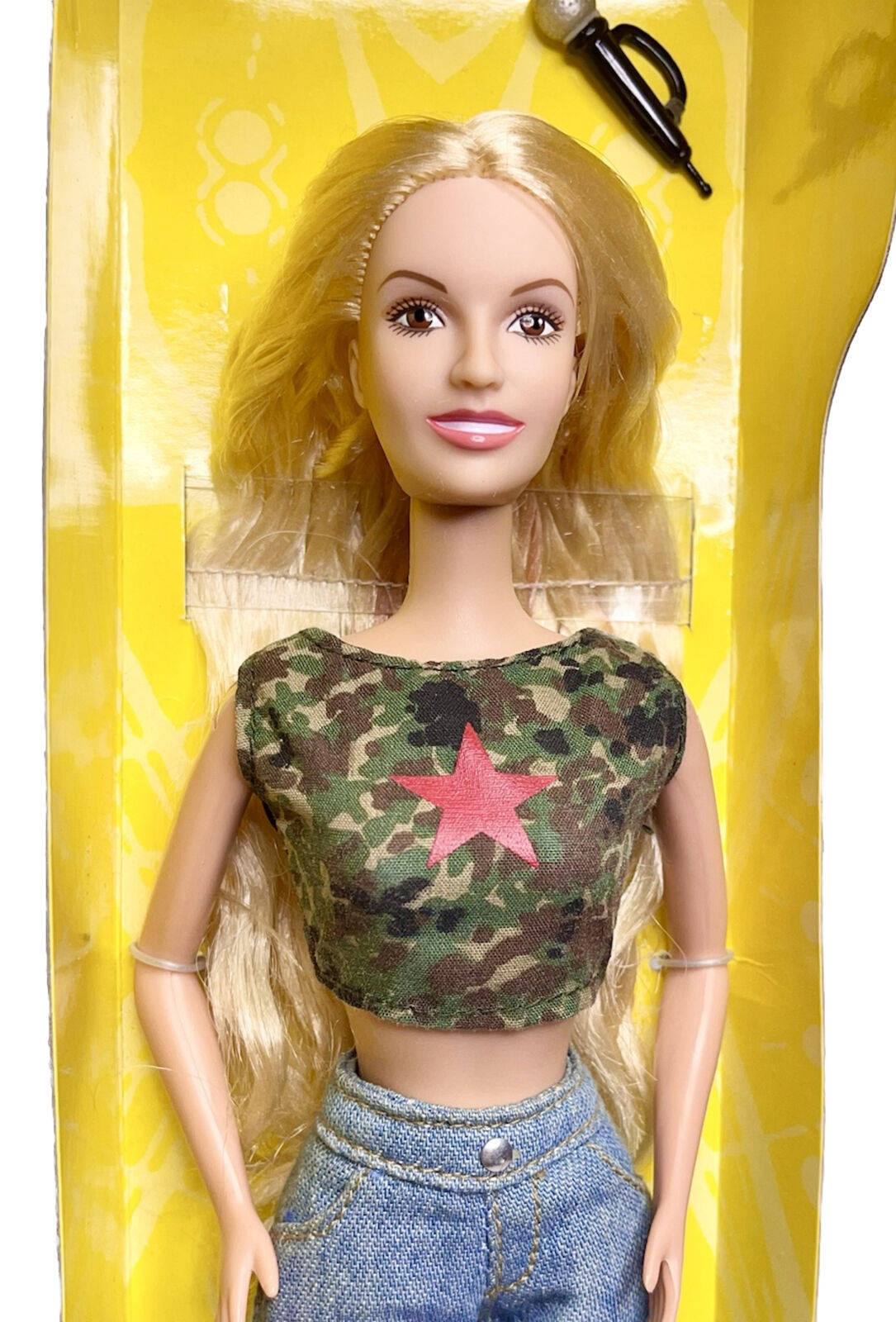 BRITNEY SPEARS Concert Tour Barbie - Camo Fashion