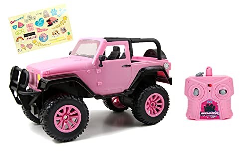 Barbie Pink Jeep R/C Vehicle (1:16 Scale)