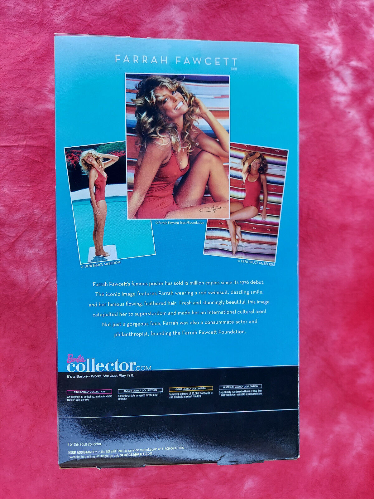 Farrah Fawcett Barbie Doll - Black Label 2010