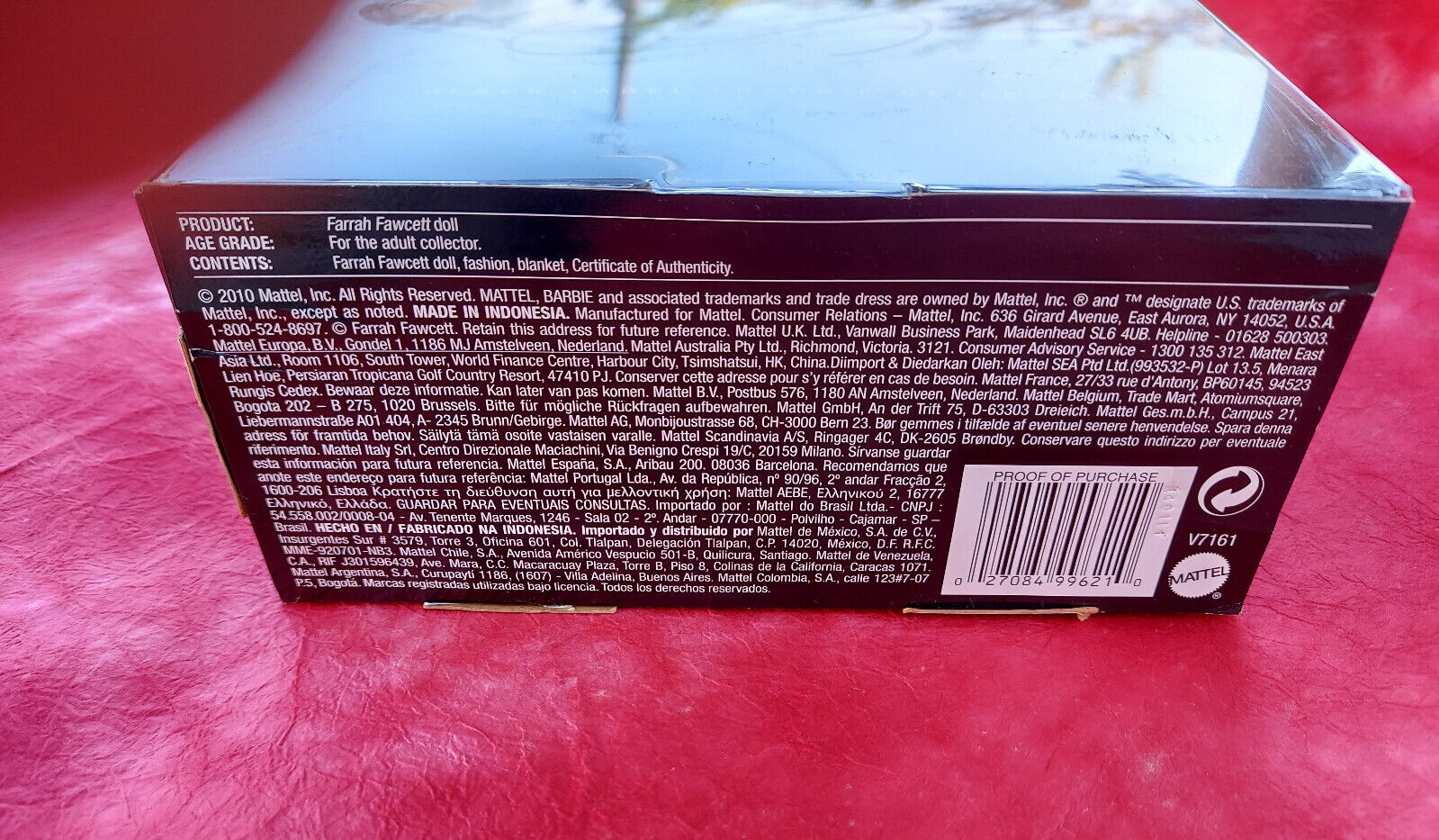Farrah Fawcett Barbie Doll - Black Label 2010