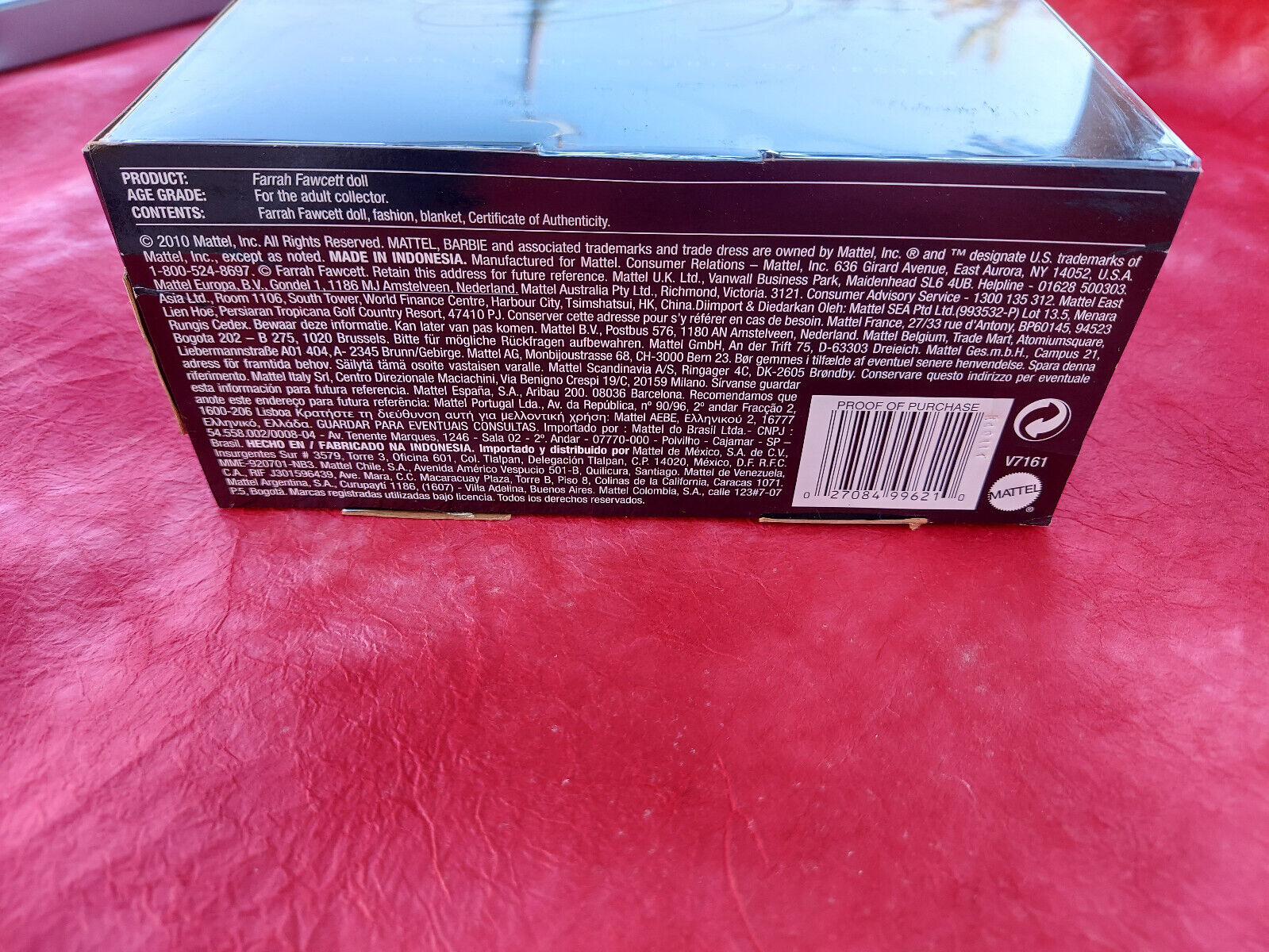 Farrah Fawcett Barbie Doll - Black Label 2010