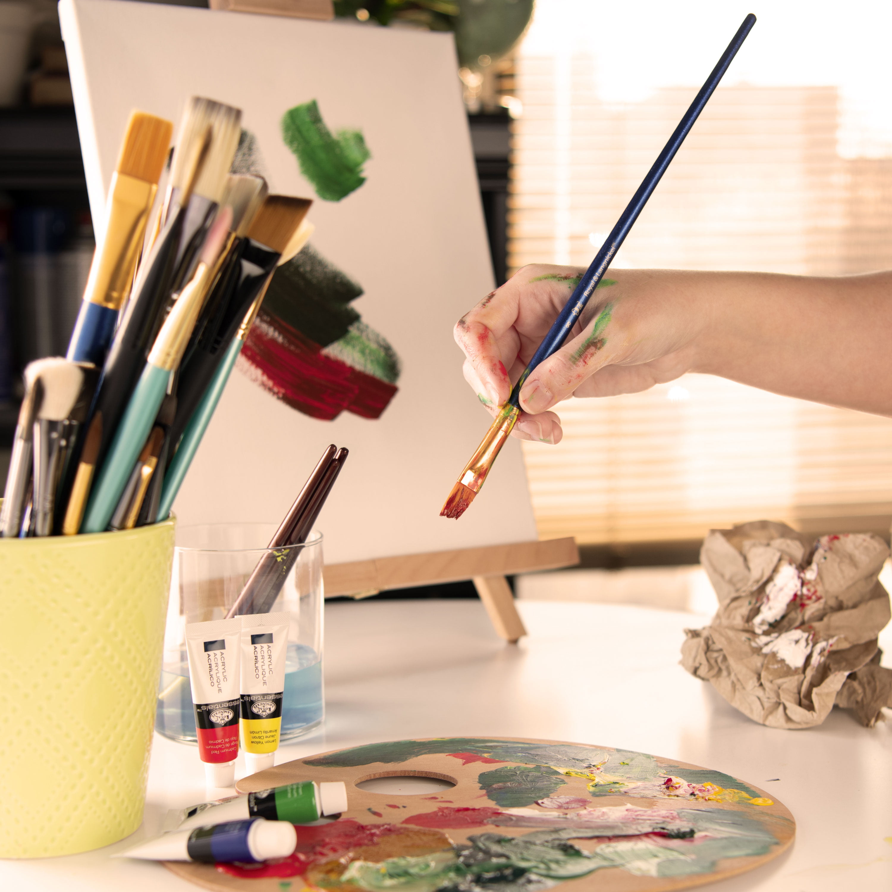 Royal & Langnickel 12 ml Acrylic Paint Set, 24 Colors