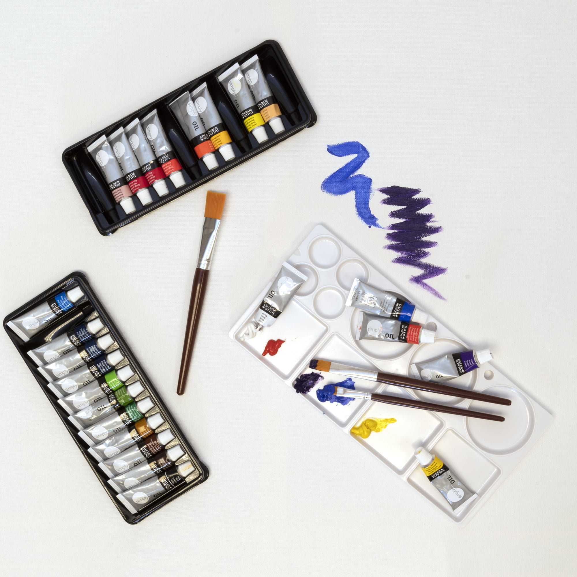 24 Piece Oil Paint Set by Daler-Rowney