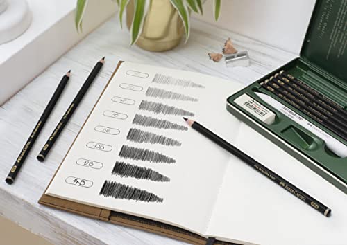 Faber-Castell Matte Graphite Pencil Set