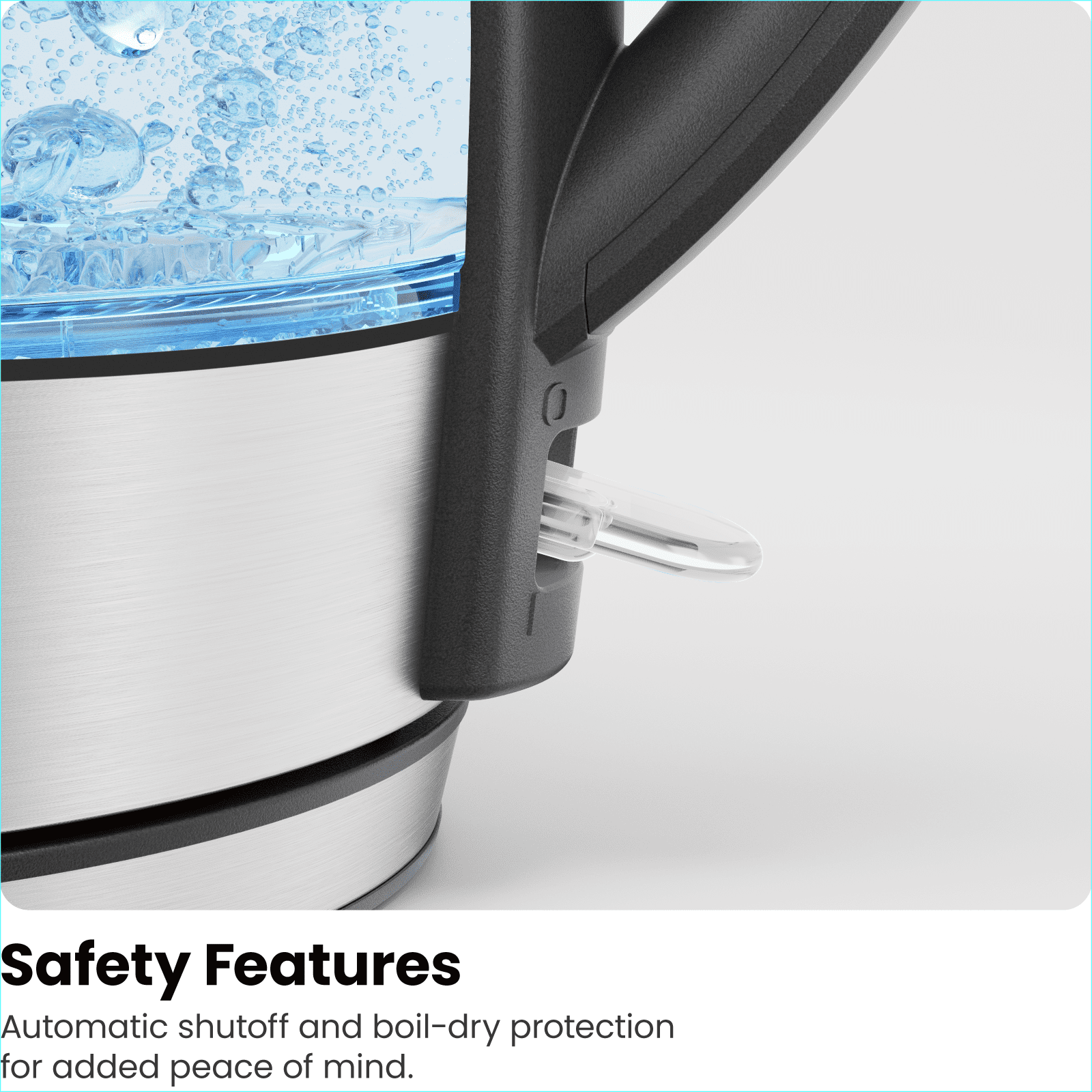 Electric Glass Kettle with Tea Infuser